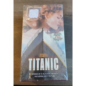 Academy Award winner Titanic VHS set